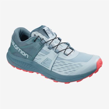 Salomon ULTRA W PRO Laufschuhe Damen HellBlau [5XGT-U]